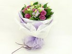 花店花束 紫雍容花束 Florist Flower Bouquet P0974
