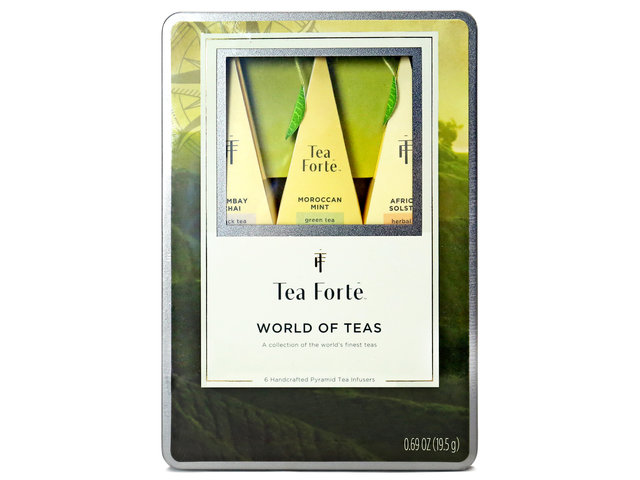 花店附加礼物 - Tea Forte 6味系列礼盒装荼包 - TN0314A3 Photo