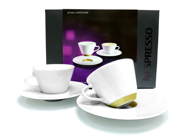 花店附加禮物 - Nespresso - Ritual Cappuccino 咖啡杯套裝(1 對) - L36668963 Photo