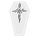 Coffin Flower - Cross