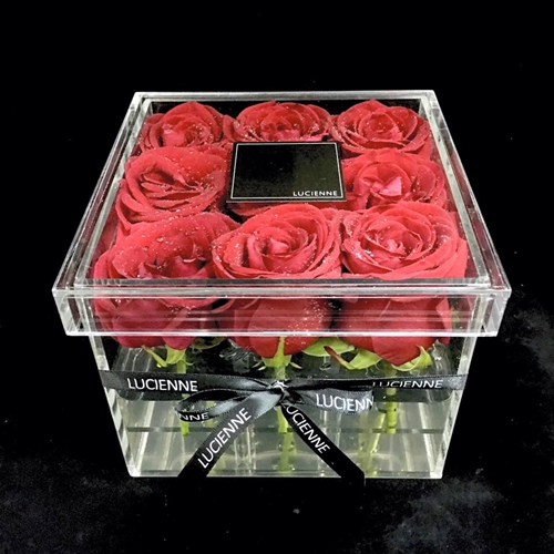 One-of-a-kind rose flower box