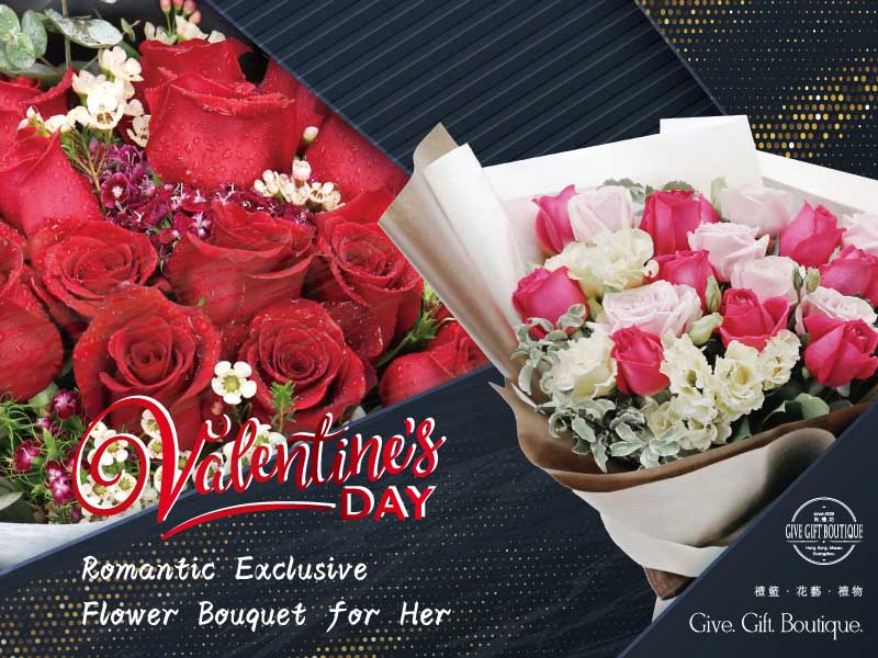 Valentine's Day version | Romantic Exclusive Flower Bouquet for Her