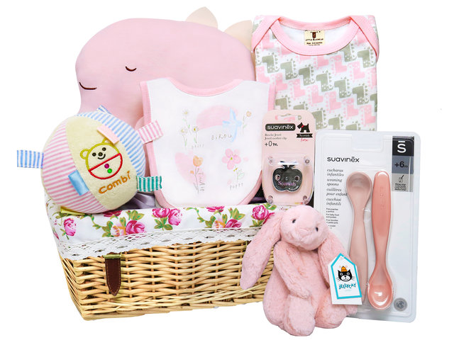 BB嬰兒禮物 - 初生嬰兒禮物籃連Jelly Cat動物公仔 NB23 - L36667922 Photo