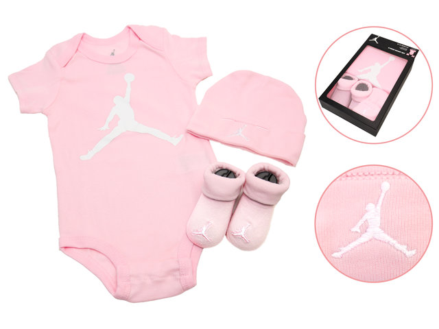 BB婴儿礼物 - Jordan婴儿三件套装礼盒 - L76607622 Photo