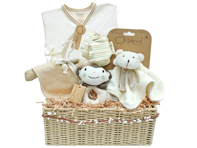 BB嬰兒禮物 - Natural charm有機純棉嬰兒禮物籃 - L36668084 Photo