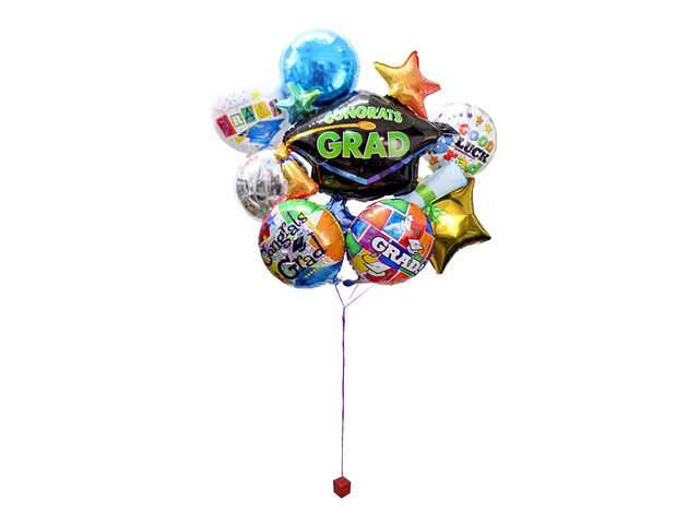 Balloon Gift - Grad Helium Balloon X 8 (D) - L3120235 Photo