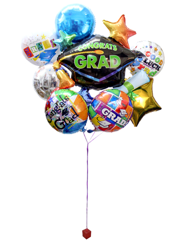 Balloon Gift - Grad helium balloon X 8 (D) - L3120235 Photo