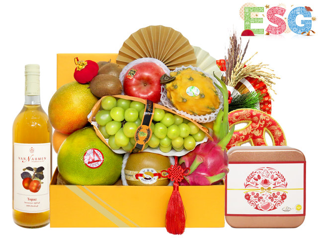 CNY Gift Hamper - CNY ESG Social Enterprise Fruit Hamper CE10 - EC1228A1 Photo
