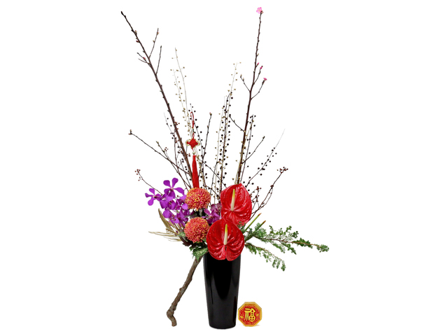 CNY Gift Hamper - CNY florist Deco AP02 - L76604947 Photo