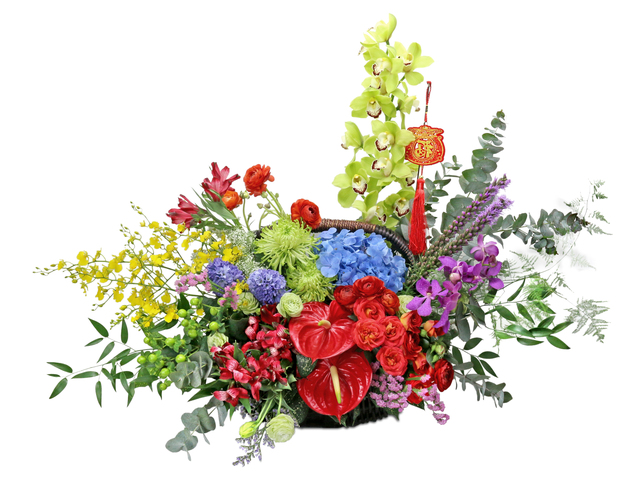 CNY Gift Hamper - CNY florist Deco AP19 - L76605294 Photo