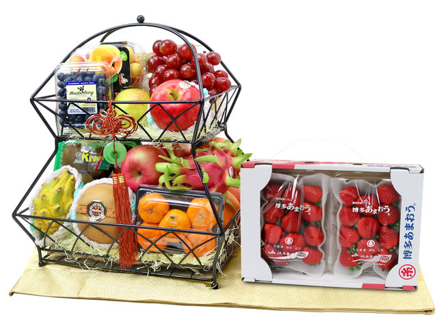 CNY Gift Hamper - CNY fruit basket Z2 - L76607770CNYN Photo
