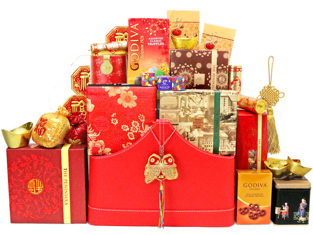 CNY Gift Hamper - CNY gift basket M8 - L76604174 Photo
