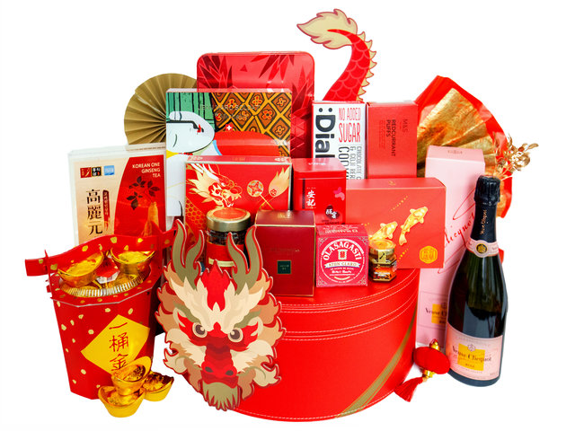 CNY Gift Hamper - Chinese New Year Gift Baskets 0111B3 - CH20111B3 Photo