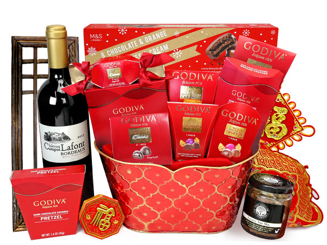 CNY Gift Hamper - Godiva Chinese New Year Gift Hamper G33 - CH20103A1 Photo