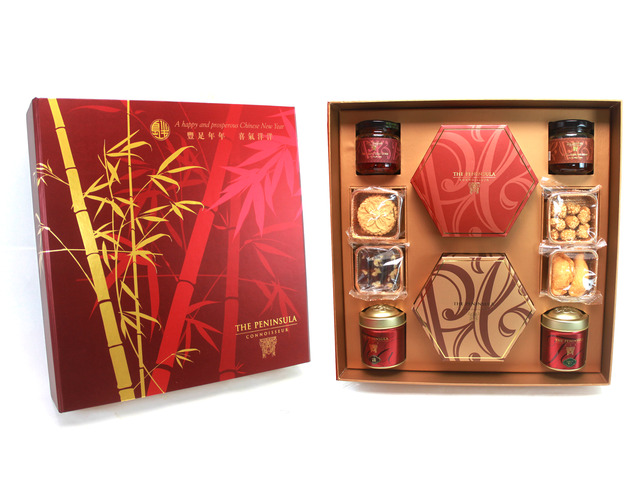 CNY Gift Hamper - HK Peninsula CNY Deluxe CNY gift box - L24489 Photo