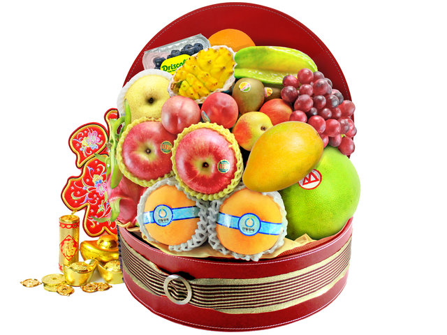 CNY Gift - CNY  Fruit Hamper N3 - L139663b Photo