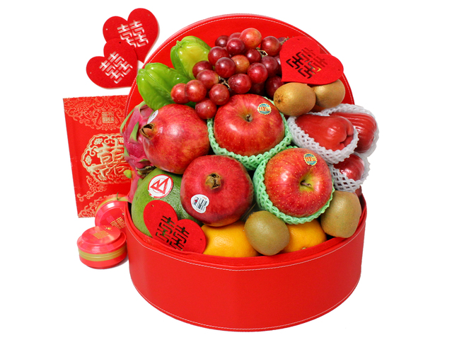 Chinese Bridal Basket - chinese wedding gift basket 4 - L36510889 Photo