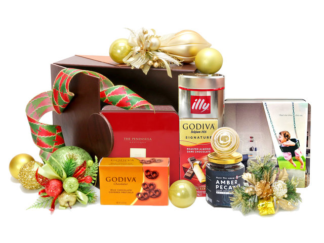 Christmas Gift Hamper - Christmas China Overseas mailable hamper Z2 - L76603306 Photo