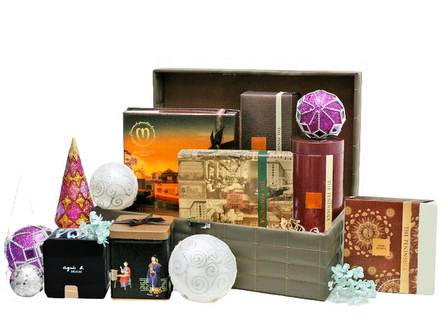 Christmas Gift Hamper - Christmas China Overseas mailable hamper Z8 - L76603902 Photo