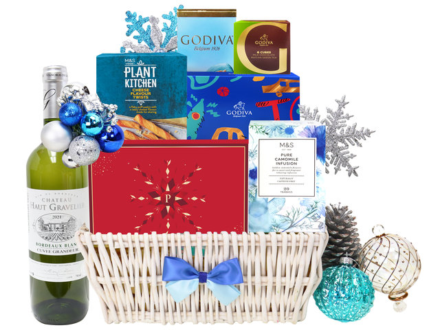 Christmas Gift Hamper - Christmas Fancy Joyous Picnic Gift Hamper XC06 - XH1101A3 Photo
