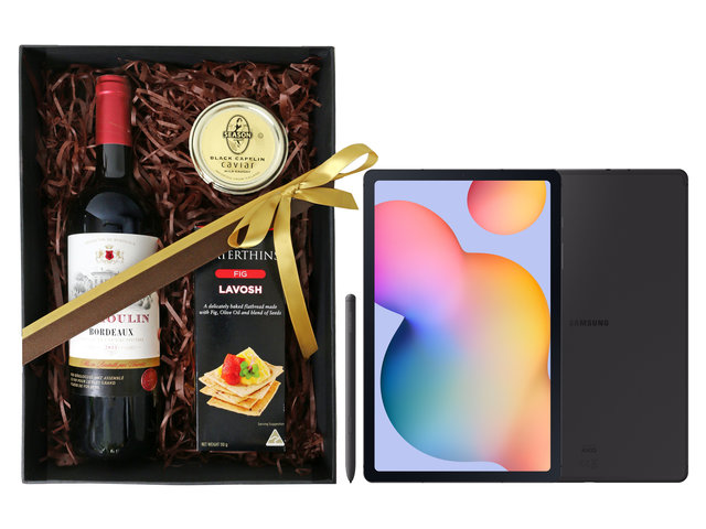 Christmas Gift Hamper - Christmas Galaxy Tab S6 Lite Mobile Tablet Gift Hamper SS08 - SXH1107A2 Photo