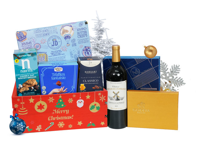 Christmas Gift Hamper - Christmas Gourmet Luxury Gift Hamper FH334 - XNB1121A2 Photo