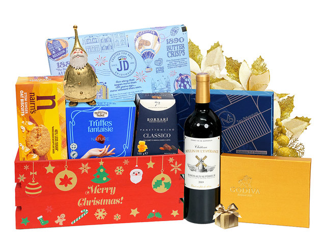 Christmas Gift Hamper - Christmas Gourmet Luxury Gift Hamper FH334 - XNB1121A2 Photo