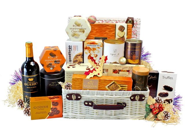 Christmas Gift Hamper - Christmas Luxury Picnic Gift Hamper H66 - L160588 Photo