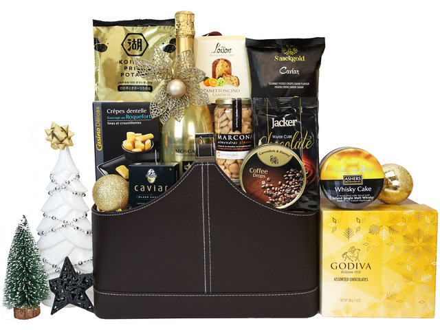Christmas Gift Hamper - Christmas Permium Business Food Gift Hamper X8 - XH1205A1 Photo