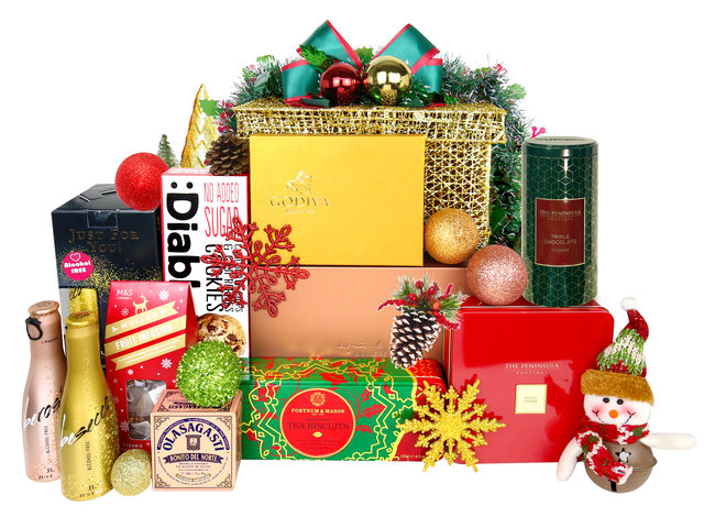 Christmas Gift Hamper - Christmas Permium Food Gift Hamper A19 - XH1120A4 Photo