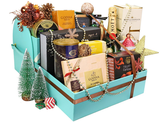 Christmas Gift Hamper - Double Deck Xmas Hamper XC10 - XH1101A6 Photo