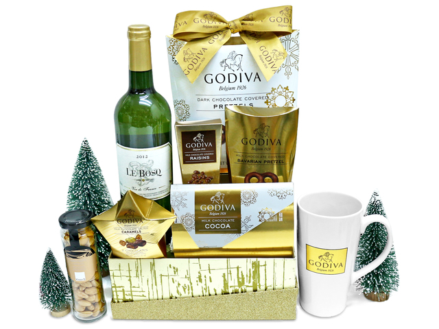 Christmas Gift Hamper - Godiva Christmas special gift hamper - L36669776 Photo