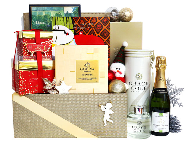 Christmas Gift Hamper - Grace Cole Skin Care Luxury Xmas Hamper GC02 - XH1111A4 Photo