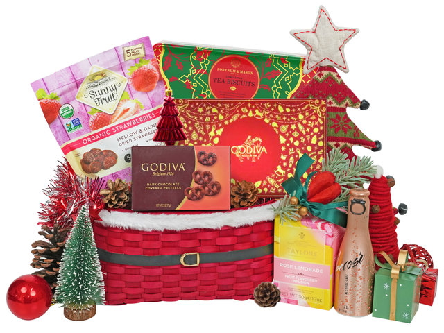 Christmas Gift Hamper - Santa Claus's gift basket XM01 - XNB1028A1 Photo