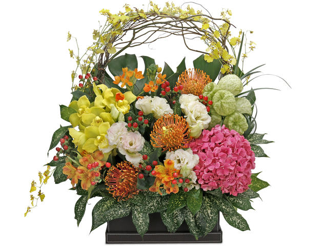 Florist Flower Arrangement - British table florist ET05 - L76606131 Photo