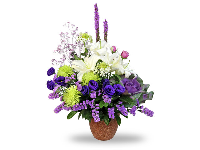Florist Flower Arrangement - Commercial florist arrangement H07 - L2217 Photo