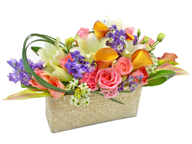 Florist Flower Arrangement - Spring Blessings - L24570 Photo