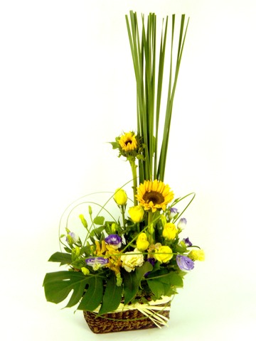 Florist Flower Arrangement - Sun and Flower - P9808 Photo