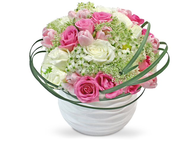 Florist Flower Arrangement - The pink lady waltz - L187467 Photo