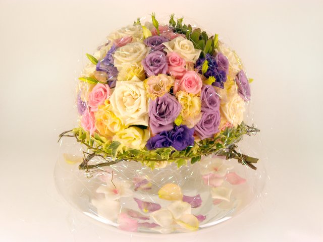 Florist Flower Arrangement - Wedding Decor (C) - P8955 Photo