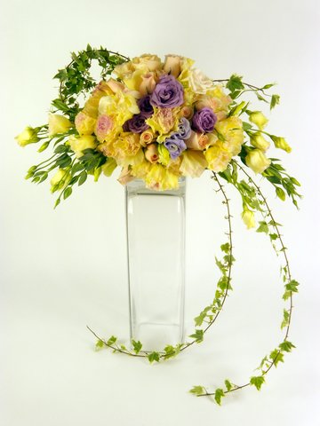 Florist Flower Arrangement - Wedding Decor (E) - P9051 Photo