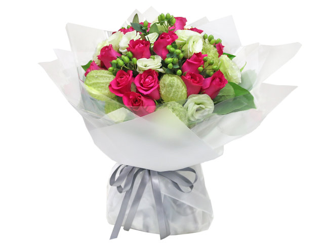 Florist Flower Bouquet - French rose bouquet florist  BG01 - L36671287 Photo