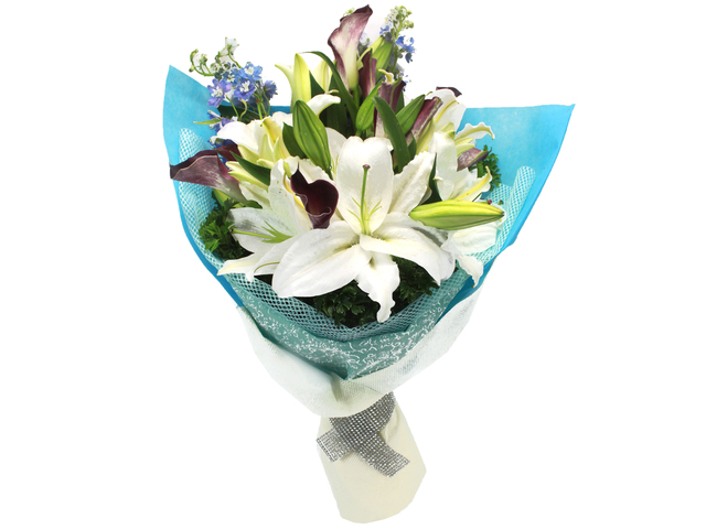 Florist Flower Bouquet - Graceful elegant---03 Bouquet - L24452 Photo