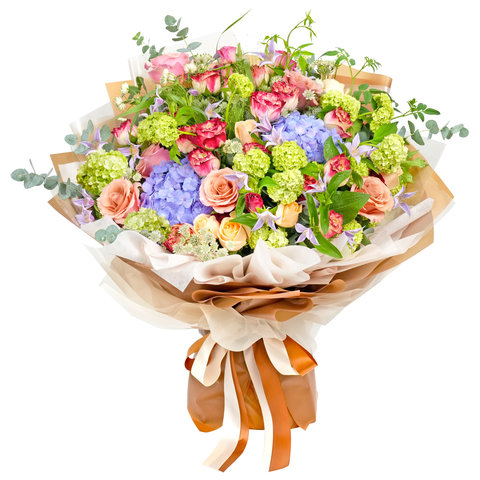Florist Flower Bouquet - Let Hundred Flowers Bloom Bouquet BQ009 - VE0320C5 Photo