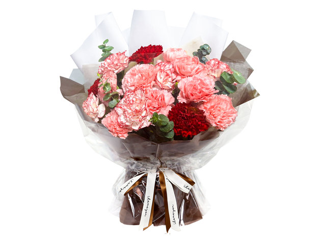 Florist Flower Bouquet - Mother's Day Carnation Flowers Bouquet GZ10 - MR0426A5 Photo