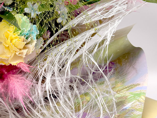 Florist Flower Bouquet - Mother’s Day Cotton Candy Carnation Bouquet AE09 - MR0423A6 Photo