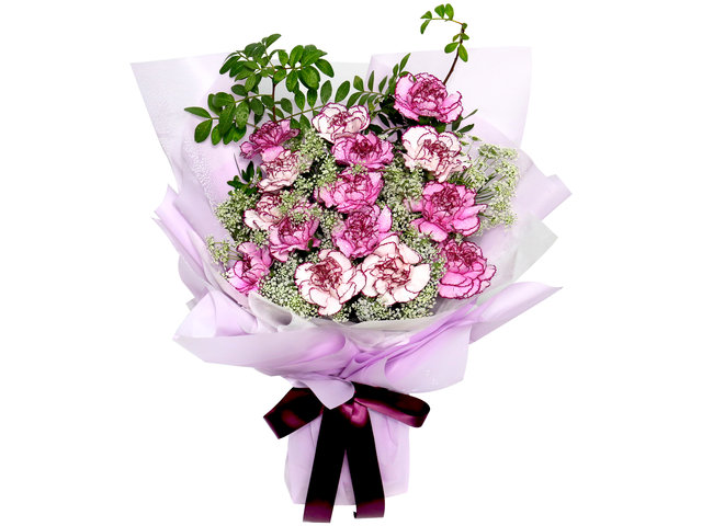 Florist Flower Bouquet - Mother's Day Gifts Carnation Flowers Bouquet AE07 - MR0403A3 Photo