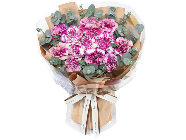 Florist Flower Bouquet - Mother's Day Gifts Carnation Flowers Bouquet GZ02 - MR0303A4 Photo