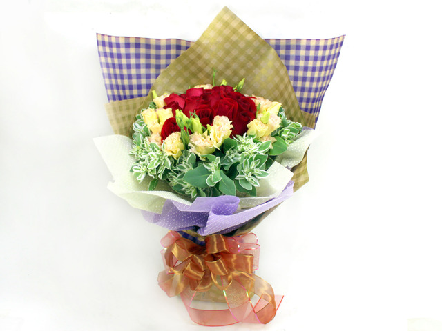 Florist Flower Bouquet - Pastel Bouquet - L06852 Photo