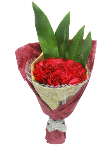 Florist Flower Bouquet - Romance novel's 12 Bouquet - L24414 Photo